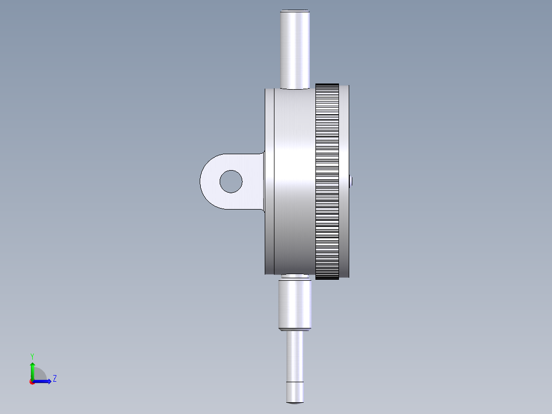 百分表模型-756605左视图