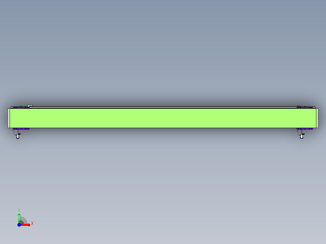 威洛博VL系列3d模型模组2VL22H2Y-S3000前视图