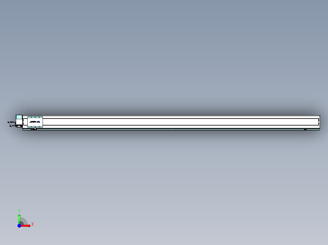 威洛博VBC同步带传动一无尘环境VBC14-L45-S2850-BRD-ZP40-C3前视图