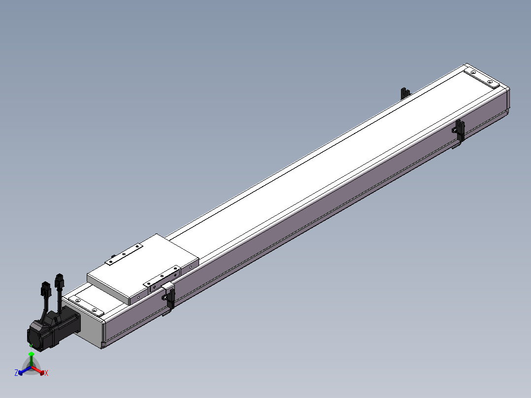 精密模组MC100-L05-700-BC-M10-C4正等轴测图