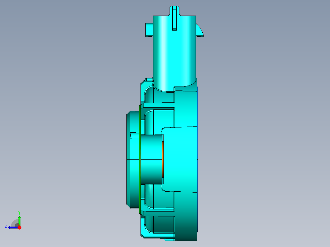 NOVOTECHNIK角度位移传感器RSC-6600，单路输出，汽车应用右视图