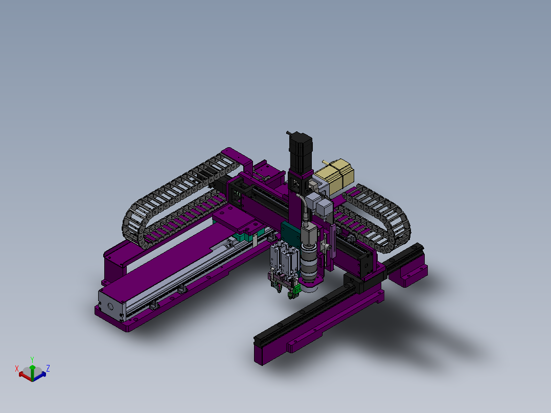 手机标签自动贴合sw17可编辑正等轴测图