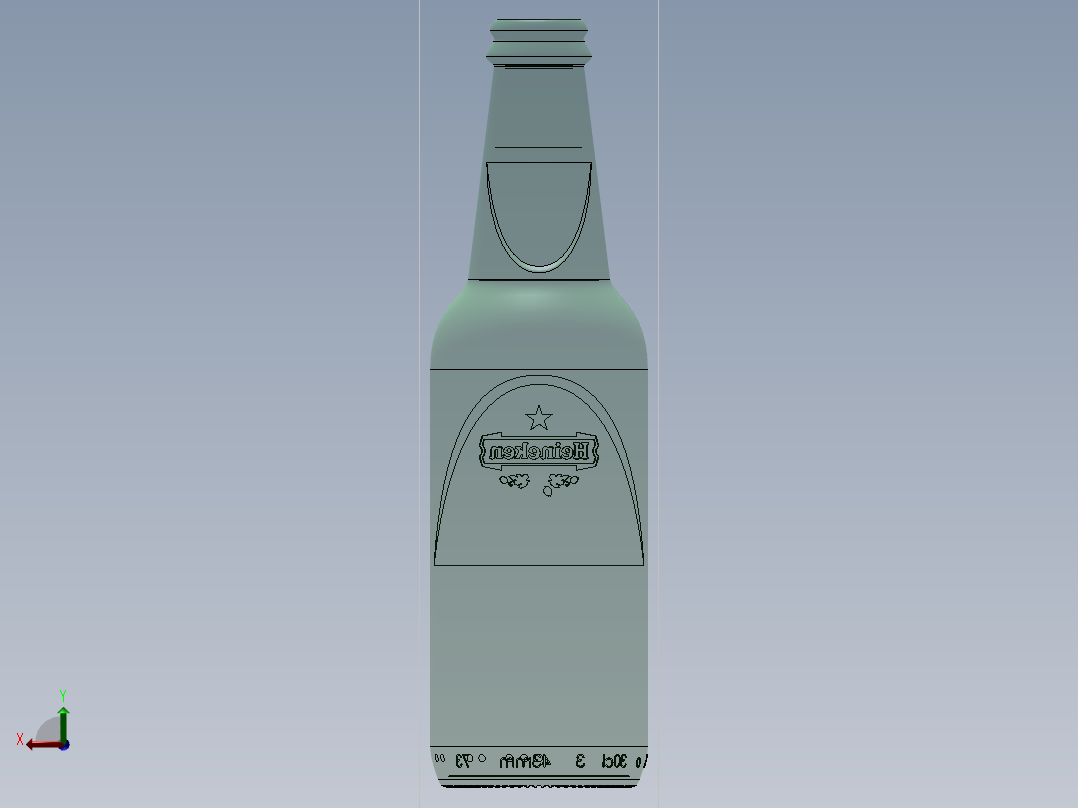 SOLIDWORKS 创意<span style='color: red'>啤酒瓶</span><span style='color: red'>设计</span>