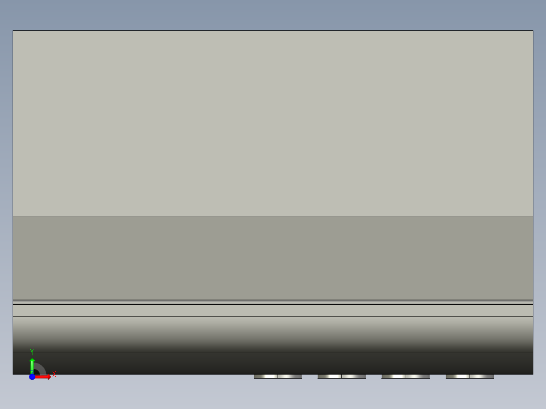 基恩士KV-16DT(P)_kc图纸模型前视图
