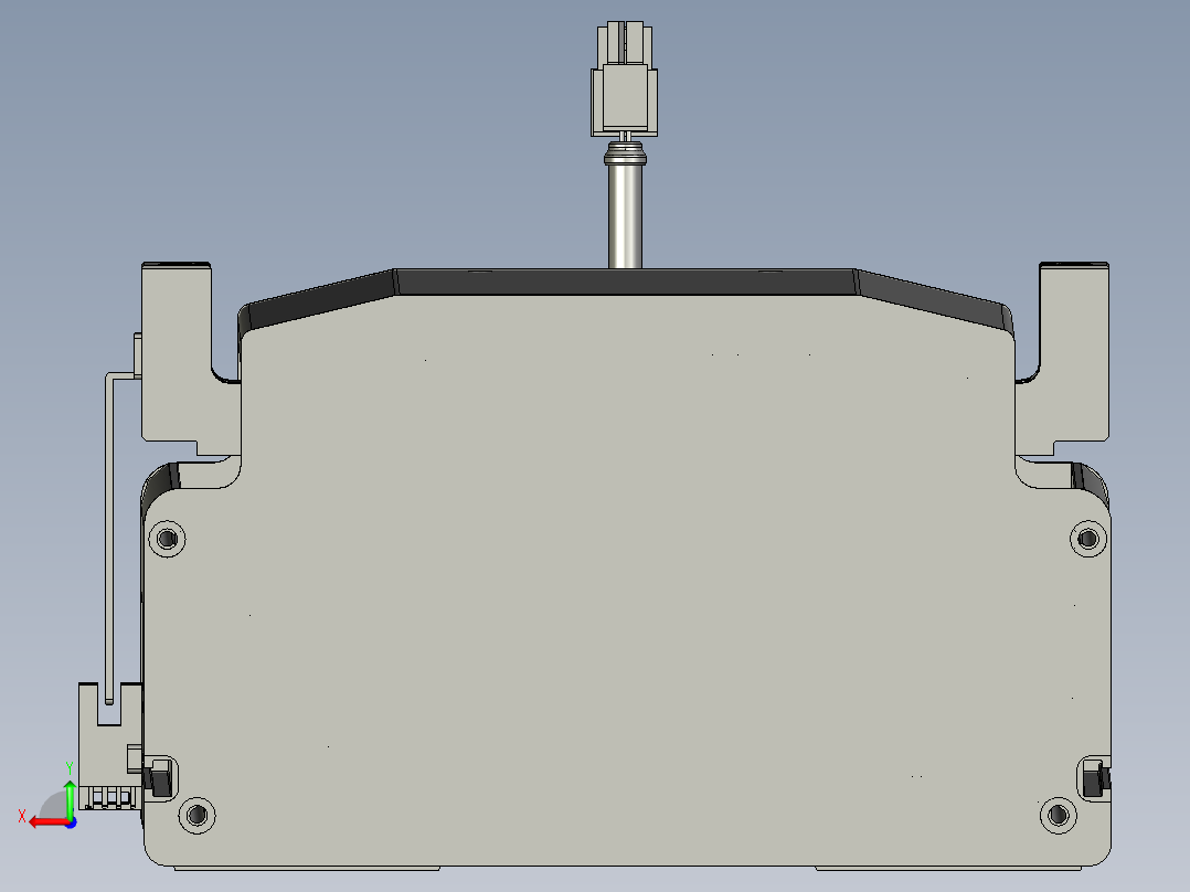 东锦丝杆传动-直线滑台模组DH210-C-L10-S1050-BC-P750W-C3后视图