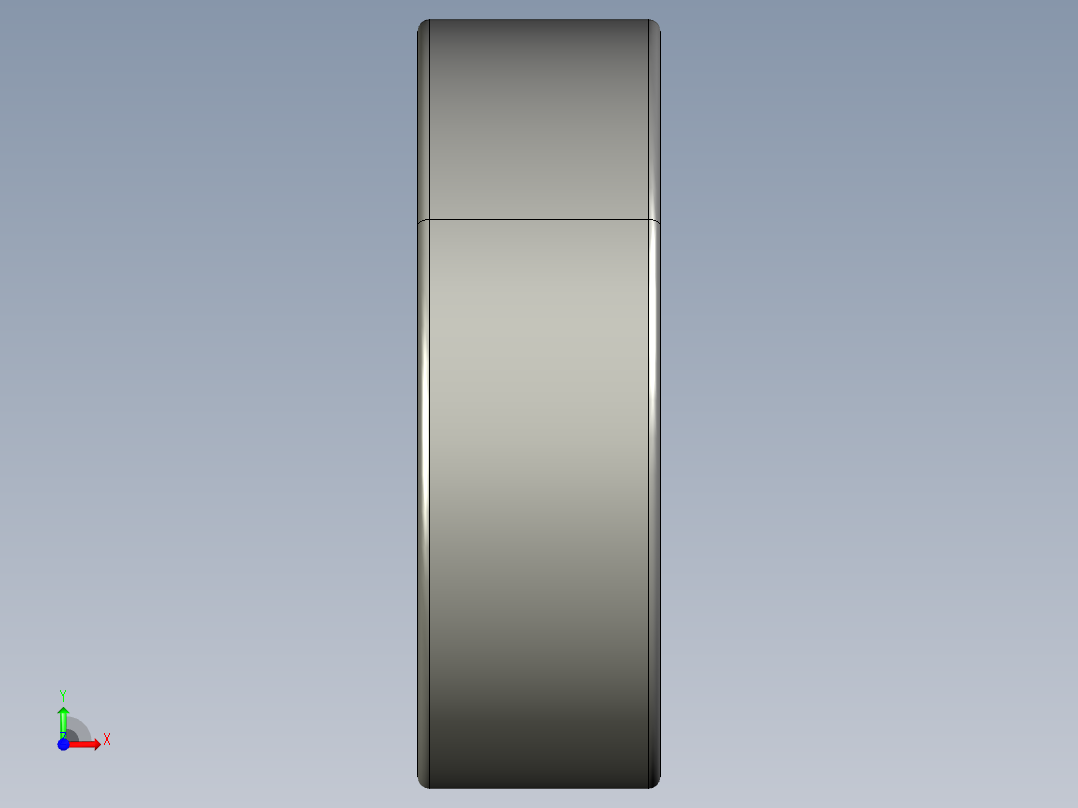 深沟球轴承635前视图