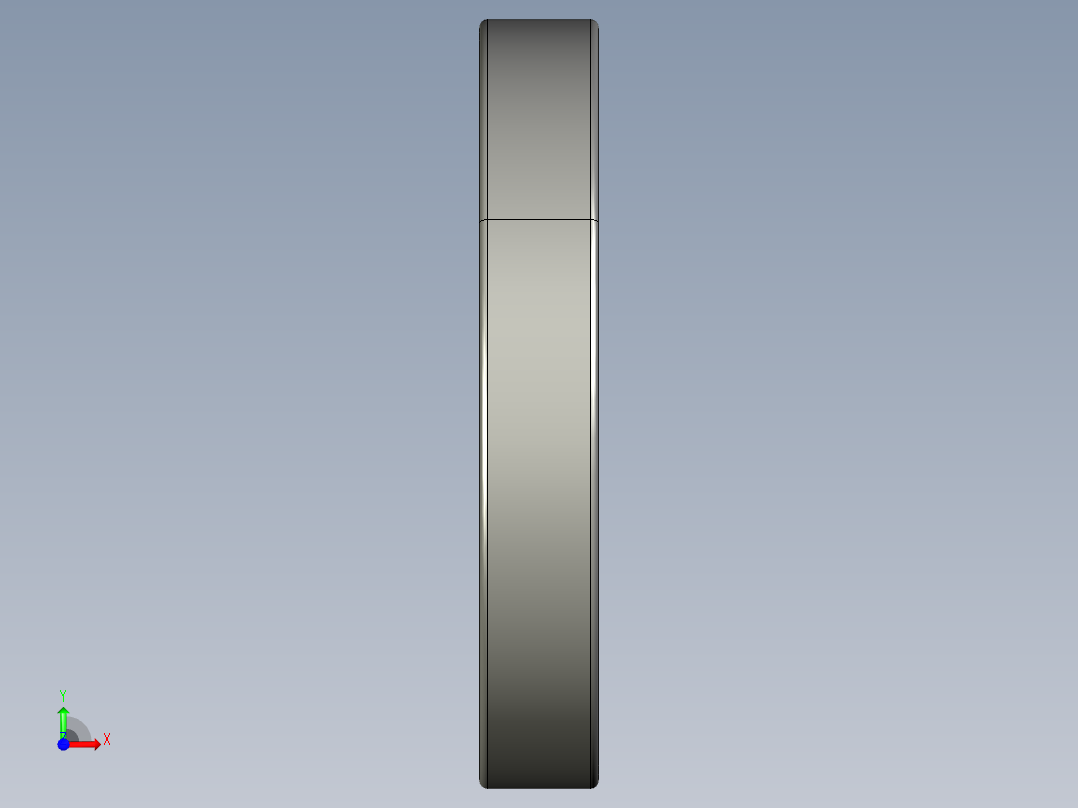 深沟球轴承6024前视图