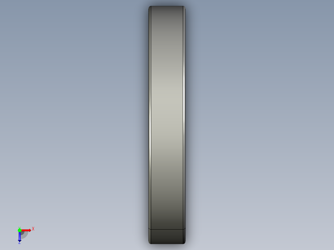 深沟球轴承6024俯视图