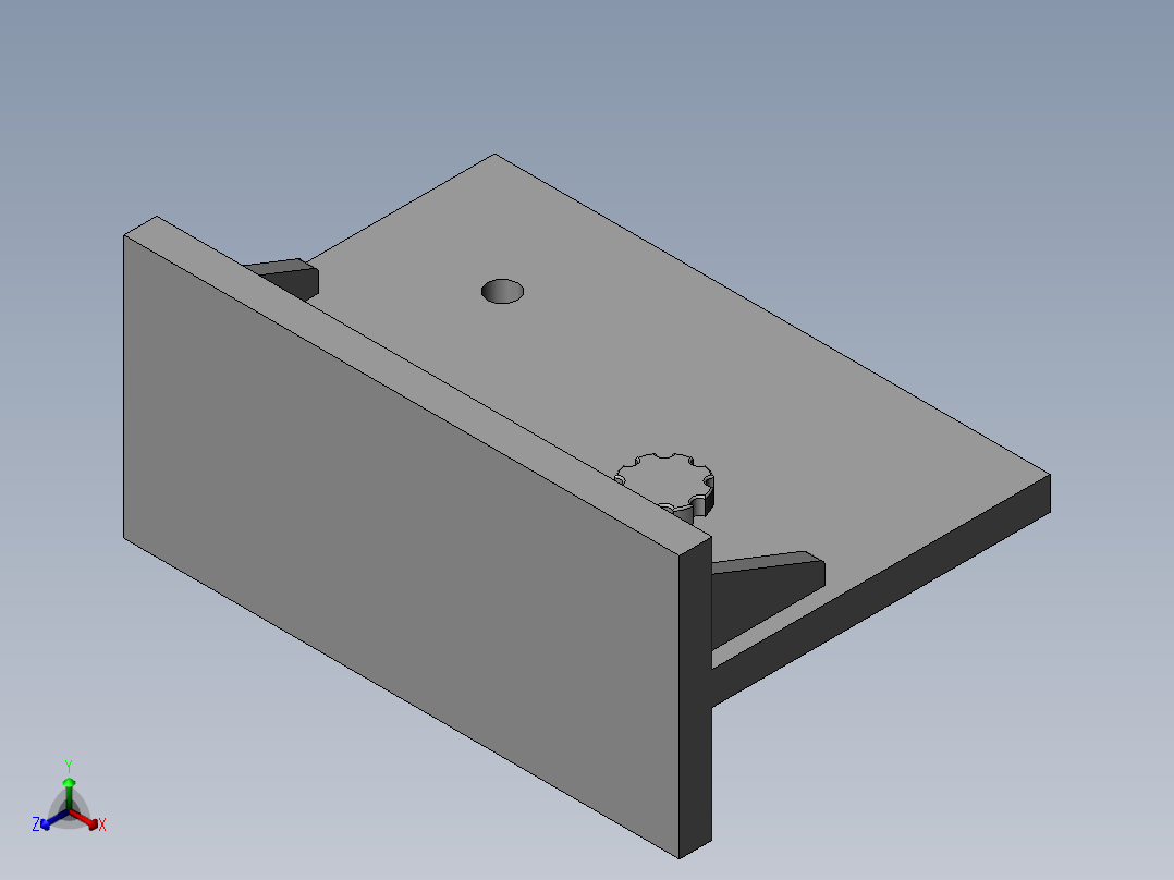 凸轮机构正等轴测图