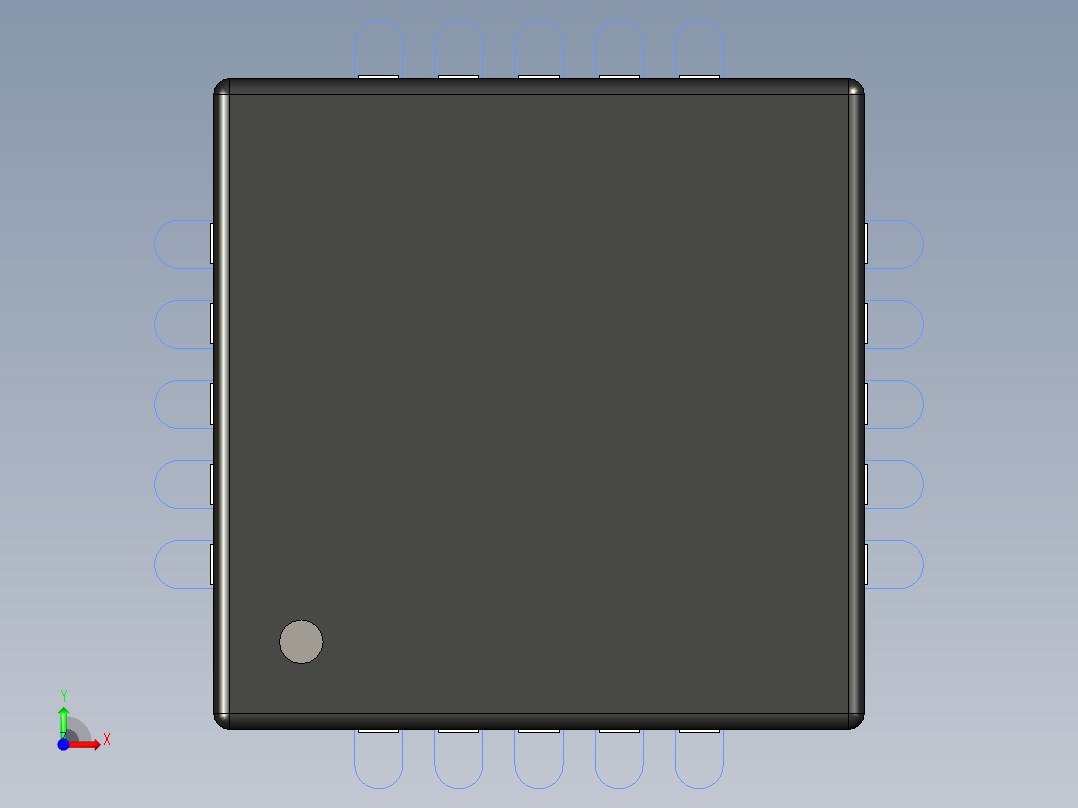 Mcrch_GZ_UQFN-4x4x05前视图