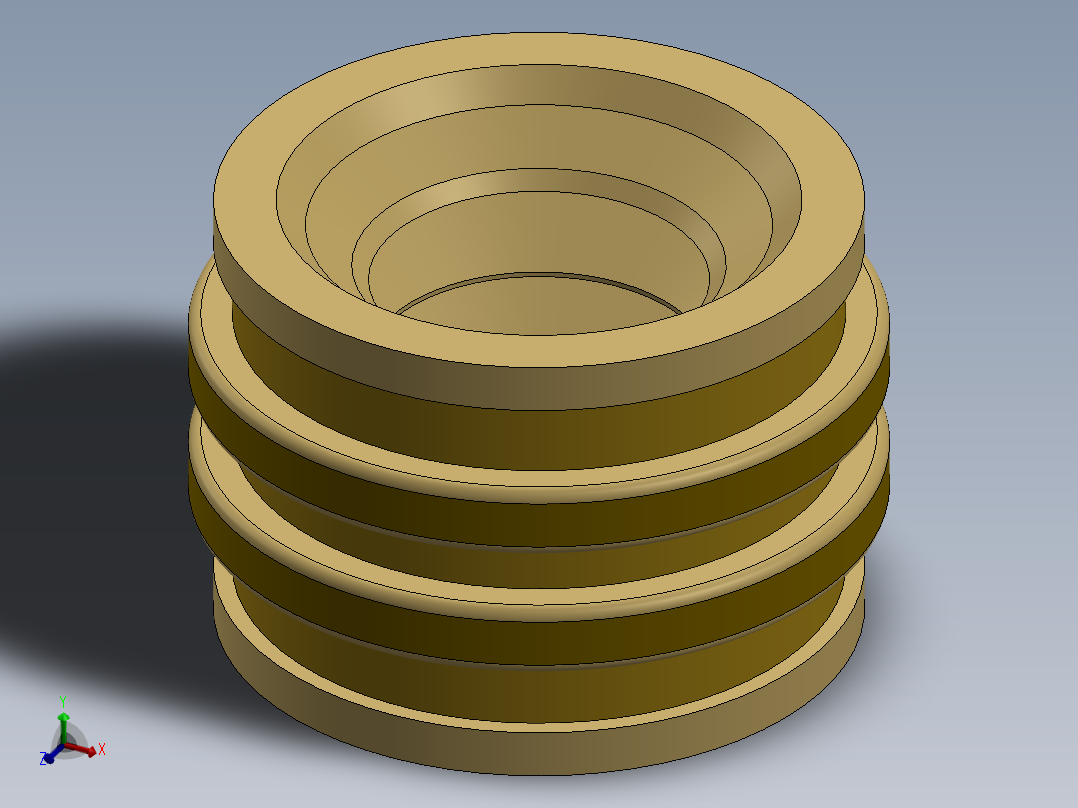 紧固件-No. 6-32 Brass 3DP Inserts