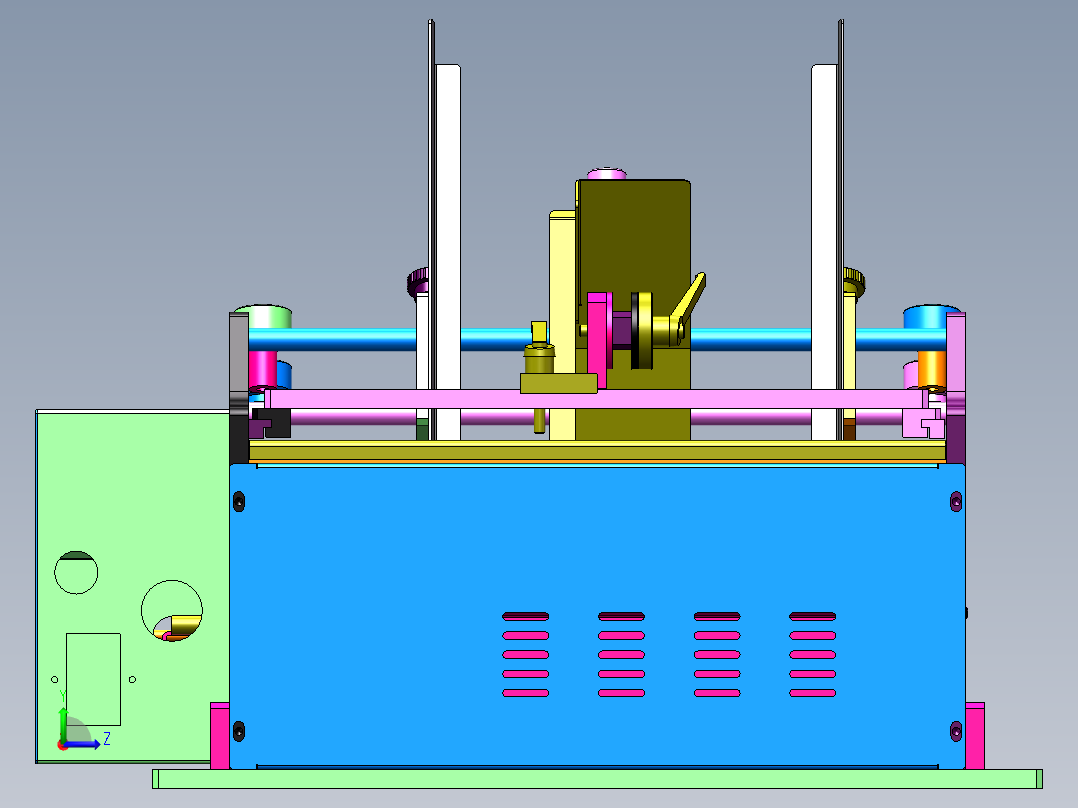 小型发卡机1499463左视图