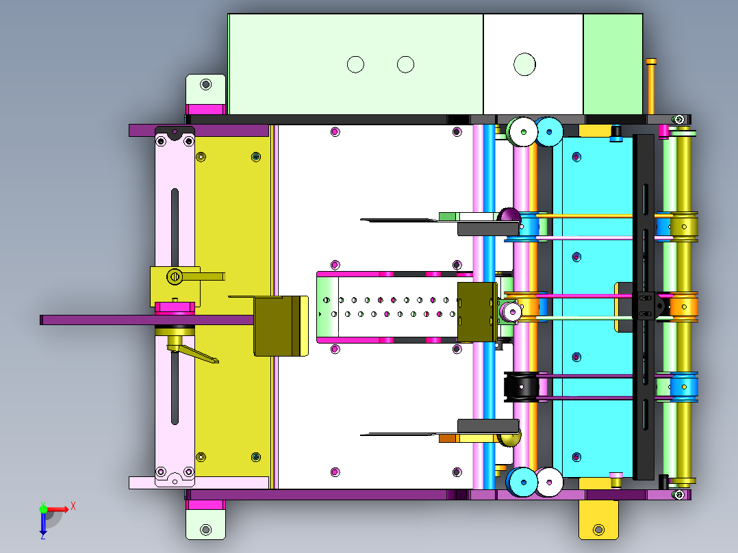 小型发卡机1499463俯视图