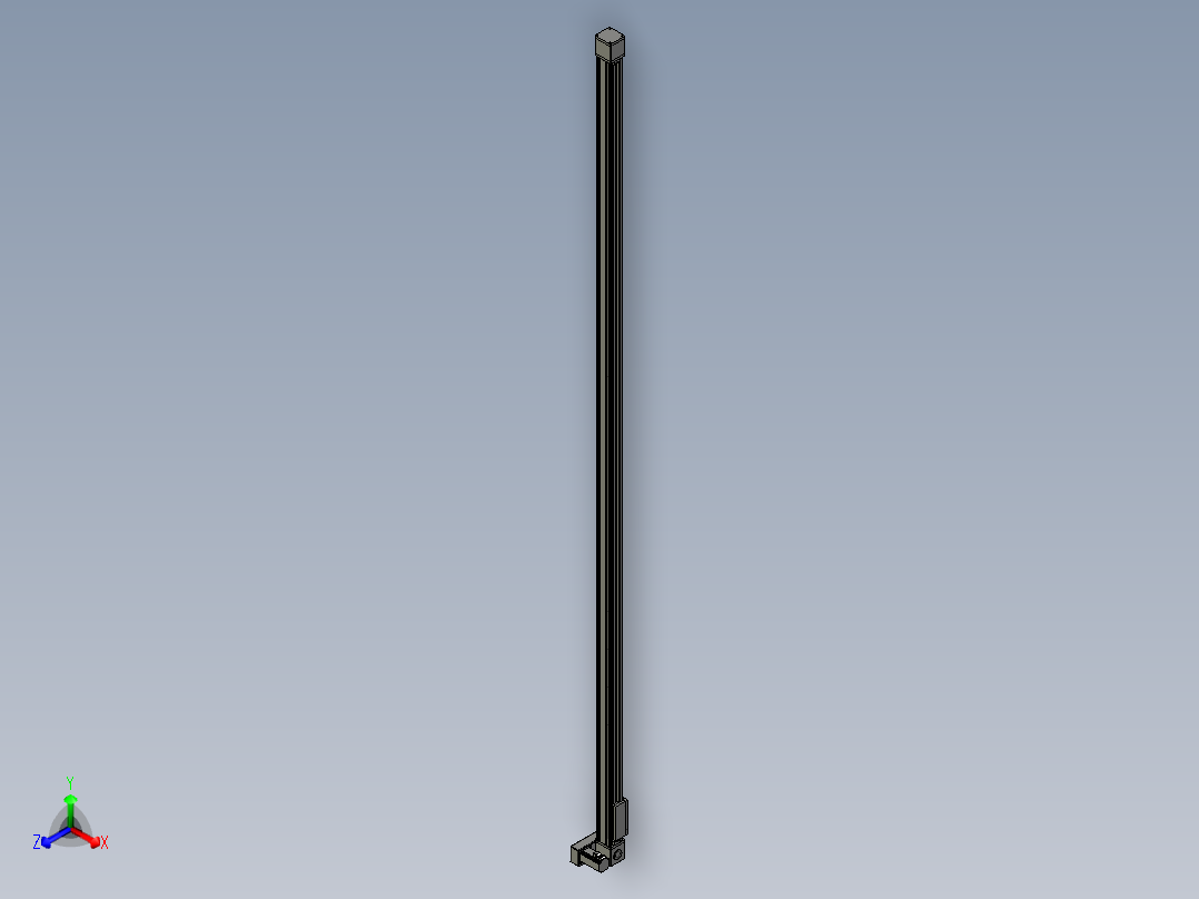 欧规系列-GB8-L96-S3900-BLD-P40-MS3正等轴测图