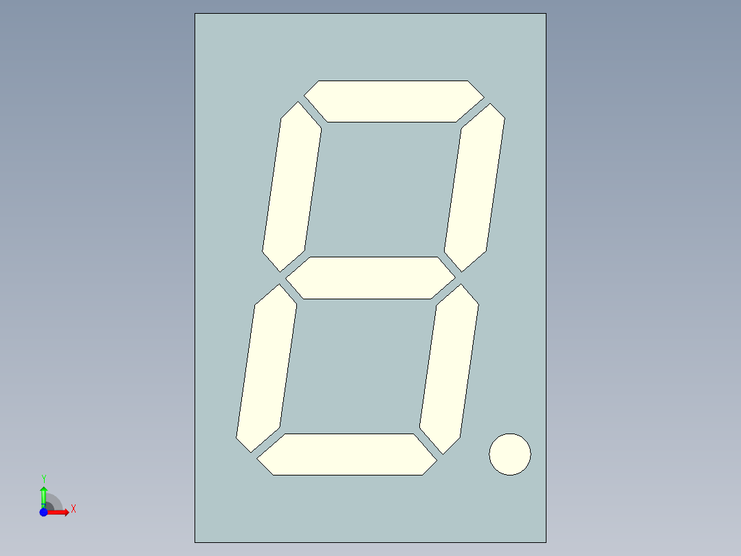 光电元件封装-SA56-21前视图