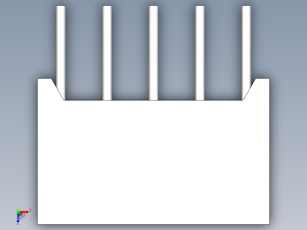 光电元件封装-SA56-21俯视图