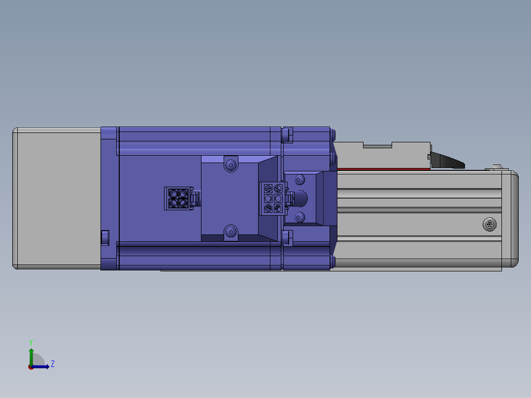 精密模组MY50-T10-50L-BL-P20B-C4-C左视图