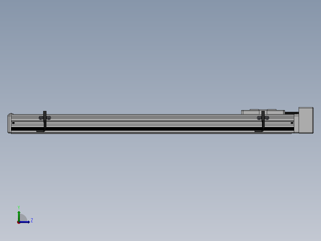 精密模组MY60-T10-500L-BL-P10B-C4-C左视图