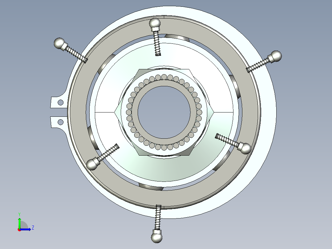 Q143-汽车三轴五档手动变速器的设计与仿真【三维proe】三维可能需要自己调整一下左视图
