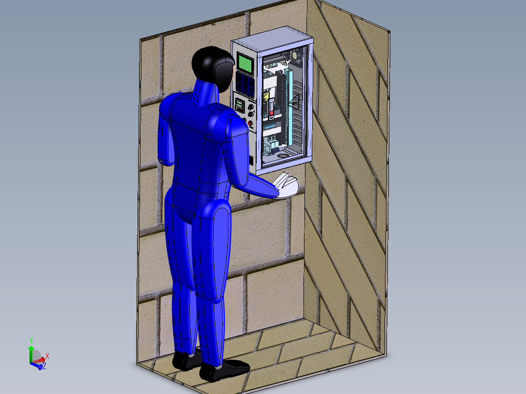 工业操作机箱sw18可编辑