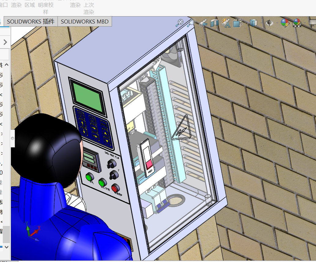 工业操作机箱sw18可编辑