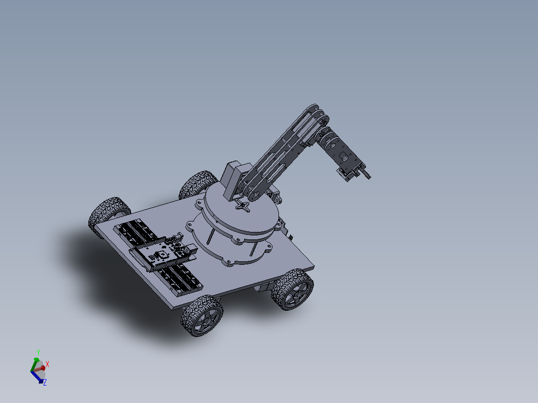 3 DOF <span style='color: red'>Robotic</span> <span style='color: red'>Arm</span>三自由度<span style='color: red'>机械</span><span style='color: red'>臂</span>小车