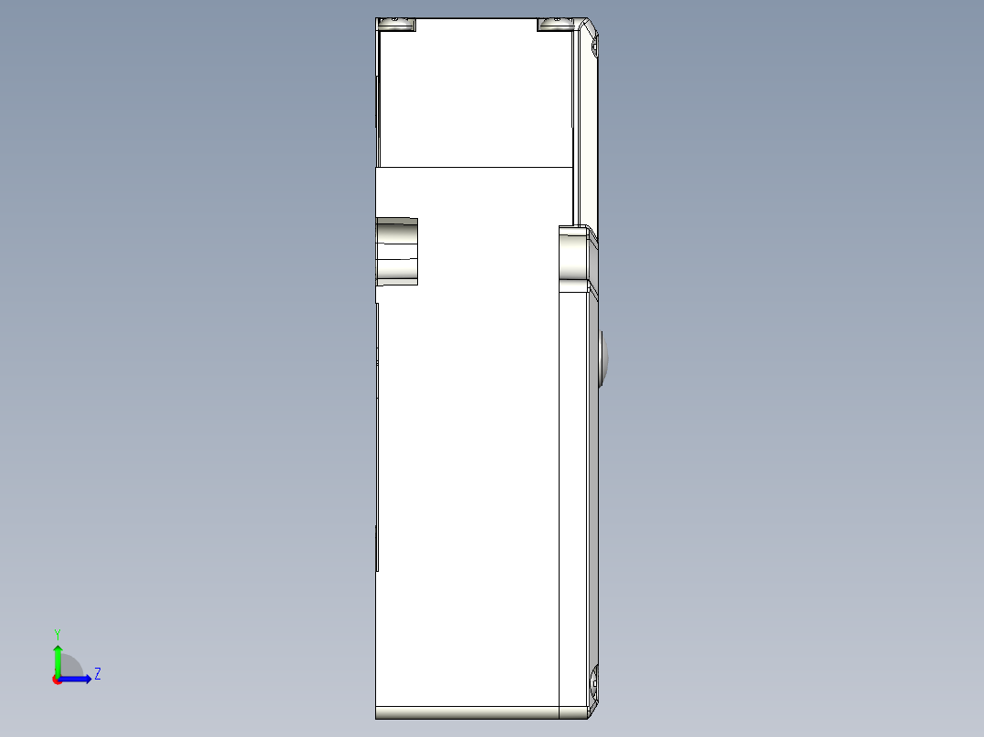安全_区域传感器SDS02左视图