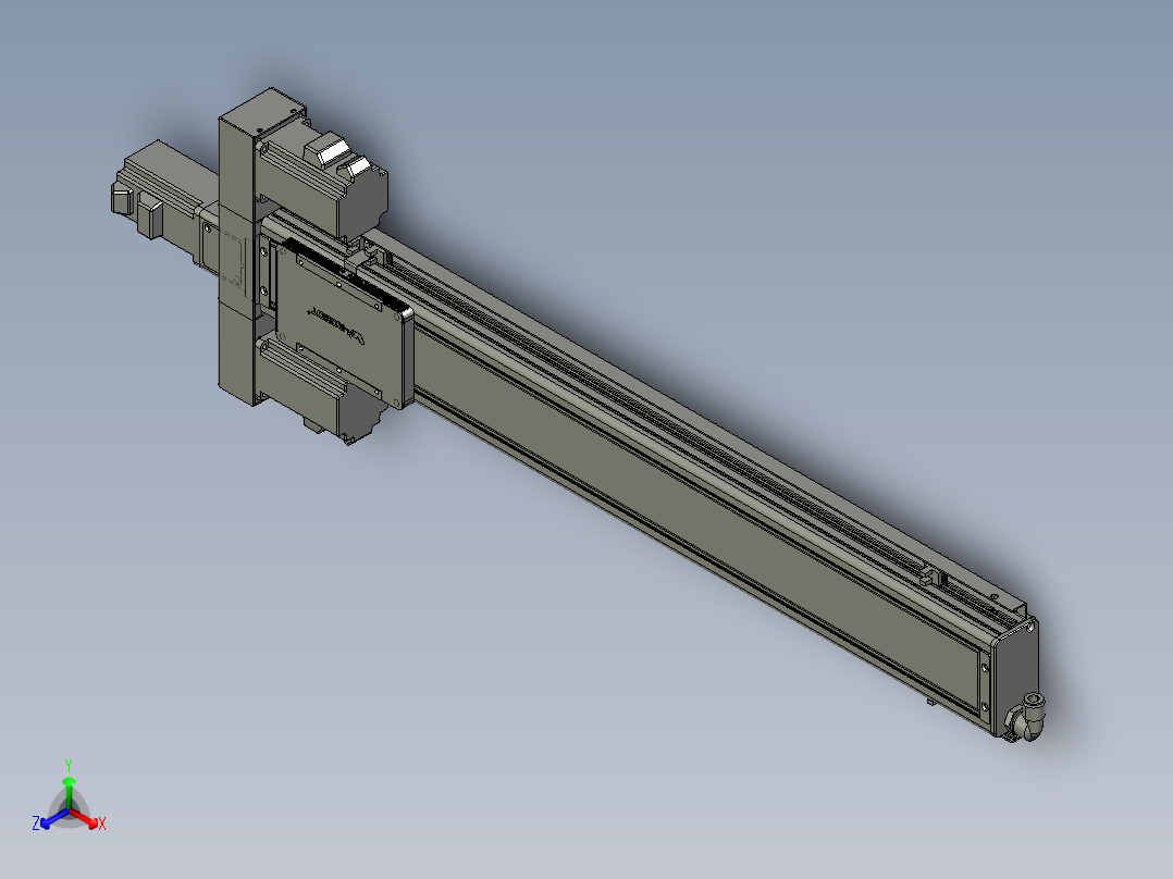 威洛博VC10-S650-BL-P40正等轴测图