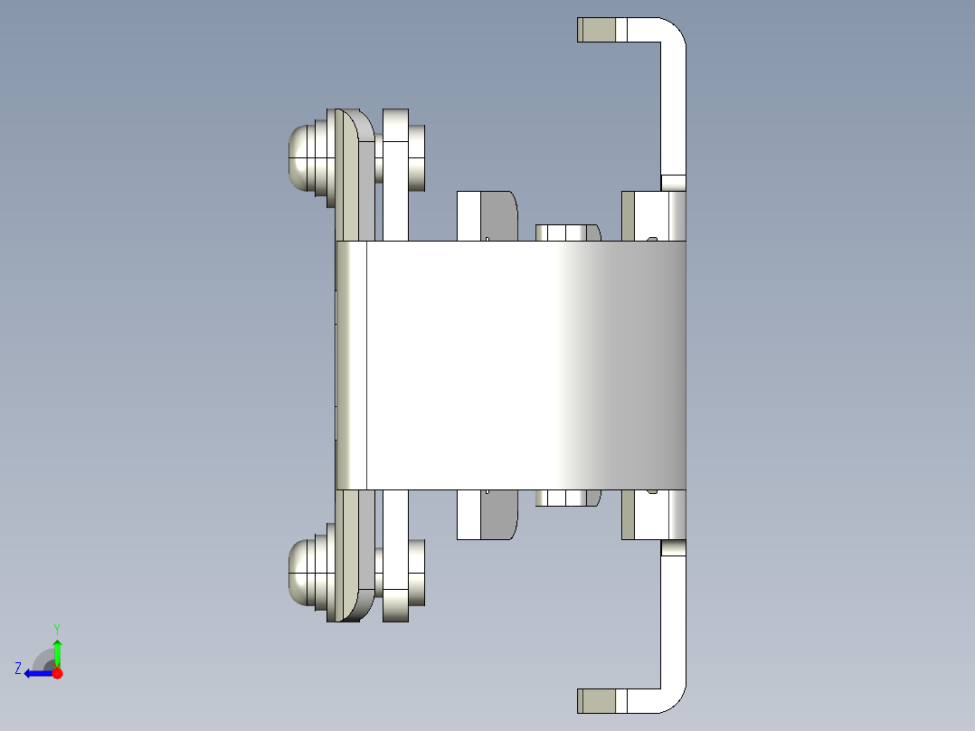 基恩士OP-83181_kc图纸模型右视图
