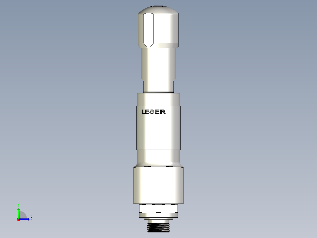 439型安全泄压阀，包装旋钮H4左视图