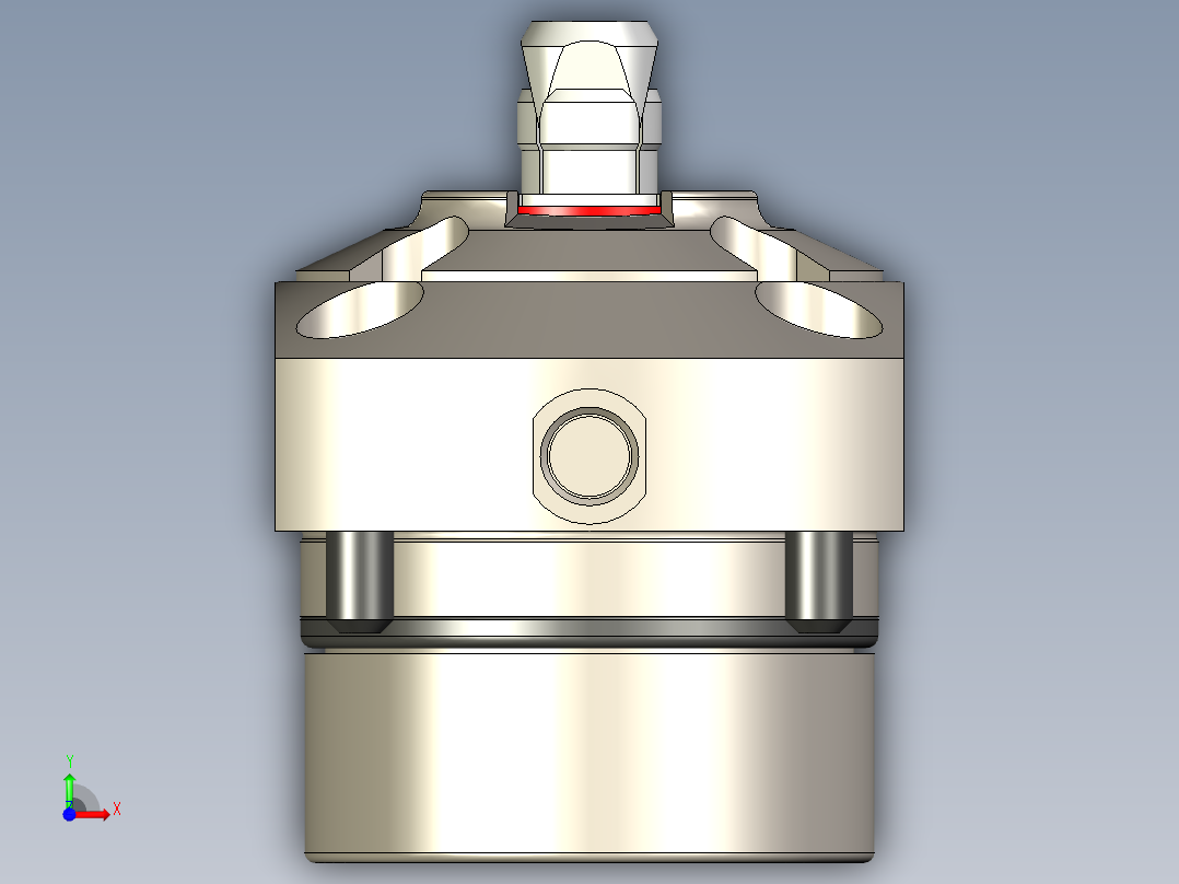 KOSMEKSFA1000-M2N-090多系列多零件图纸模型多系列多零件图纸模型前视图