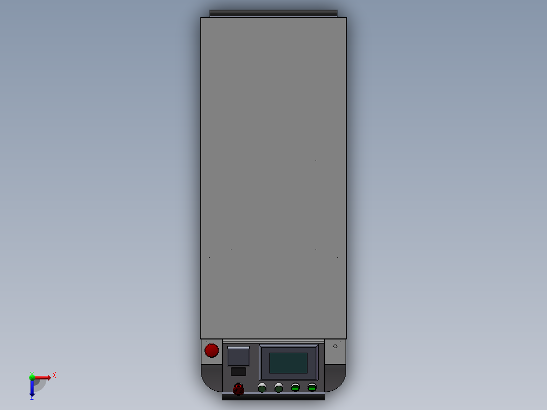 智能物流仓库俯视图