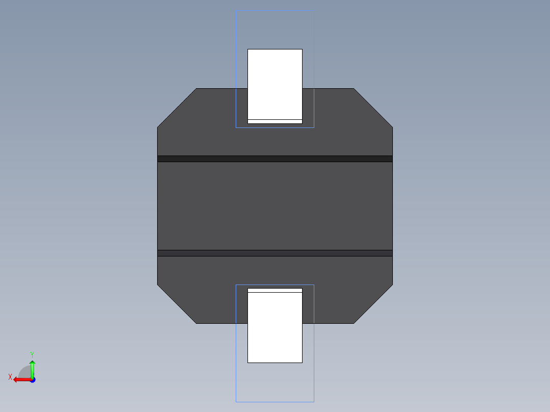 开关继电器保护 SM-1TS009D-XXX0-4300后视图