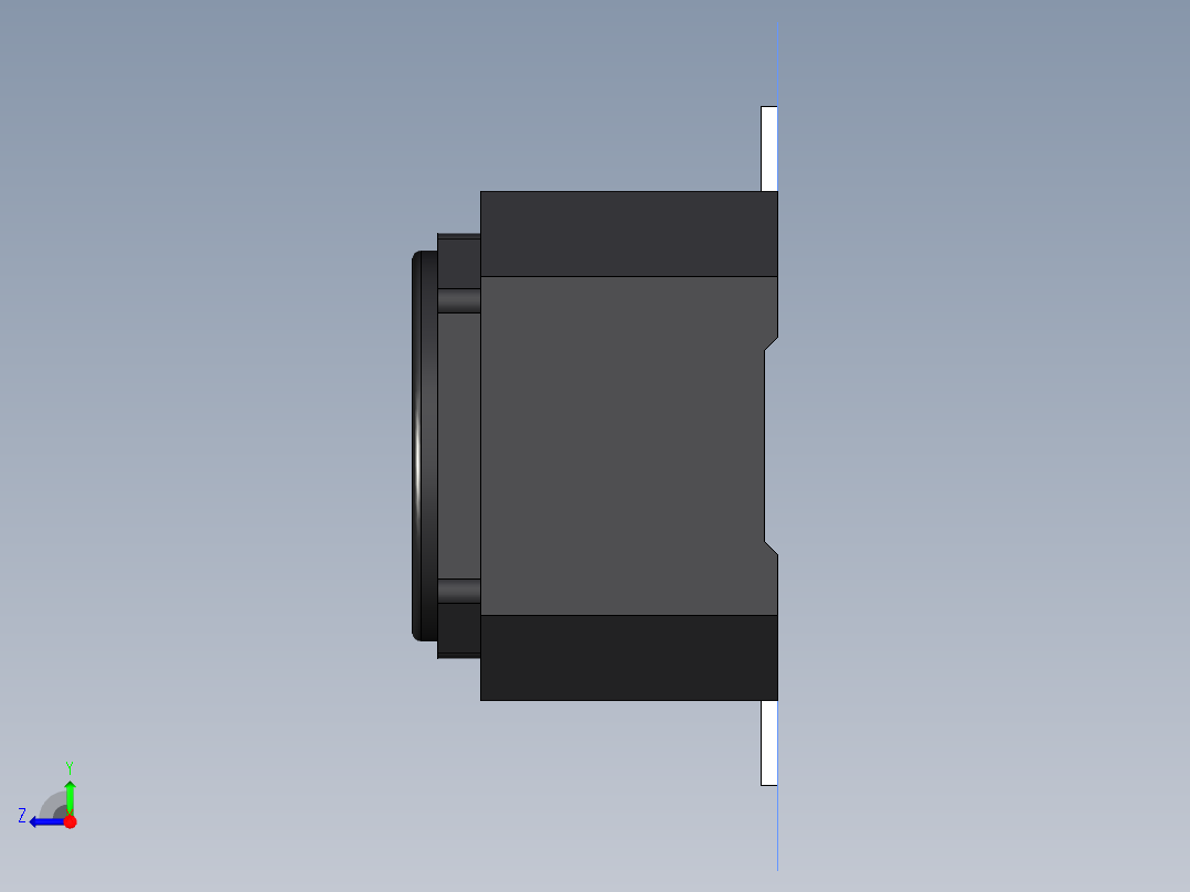 开关继电器保护 SM-1TS009D-XXX0-4300右视图