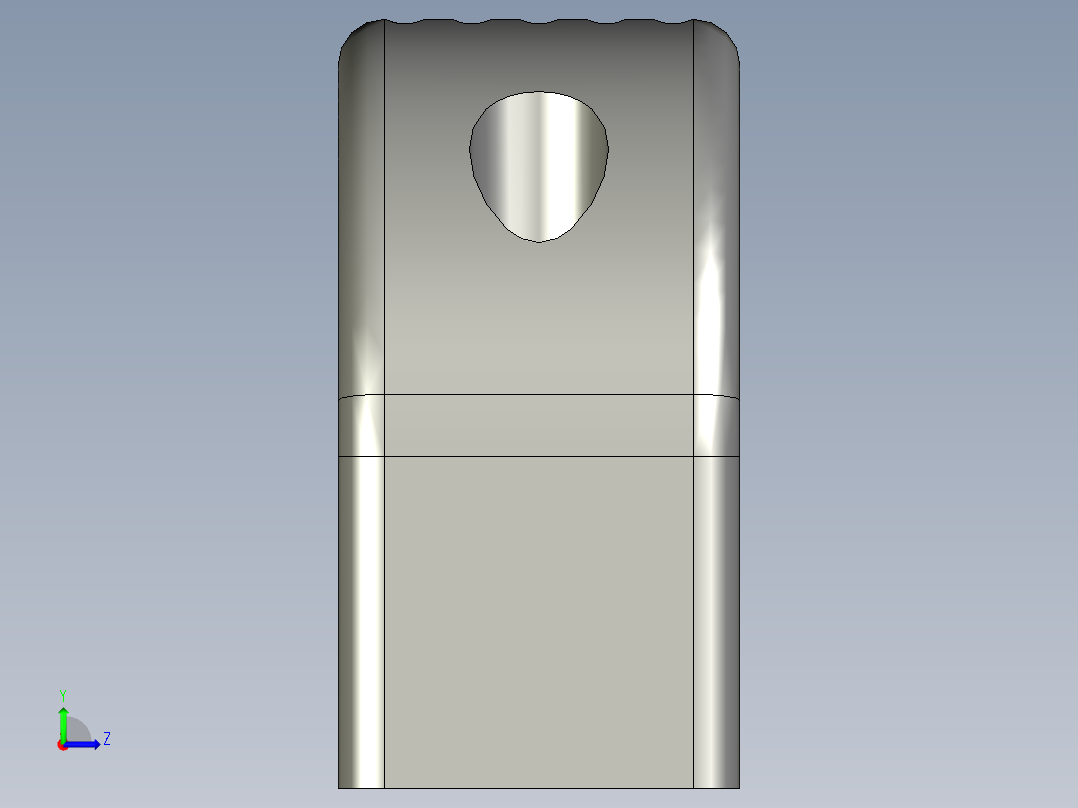 型材-KJN LARGE STRAP HANDLE 3842518767左视图