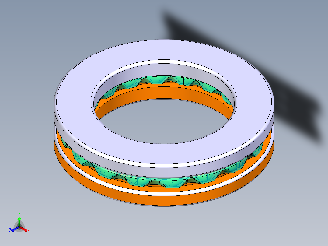 平面推力球轴承51106