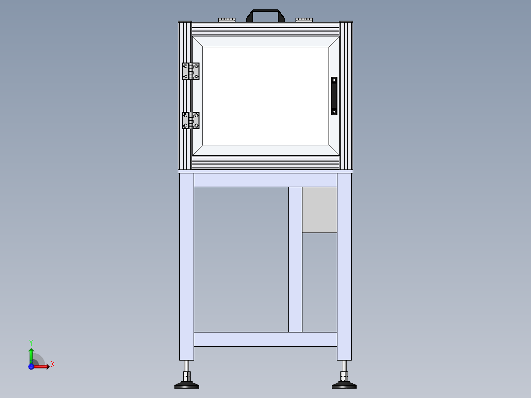 隔音振动盘前视图