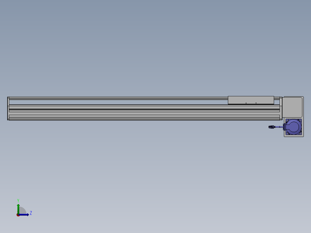 精密模组MT220-L150-1000-RD-M75-C4左视图