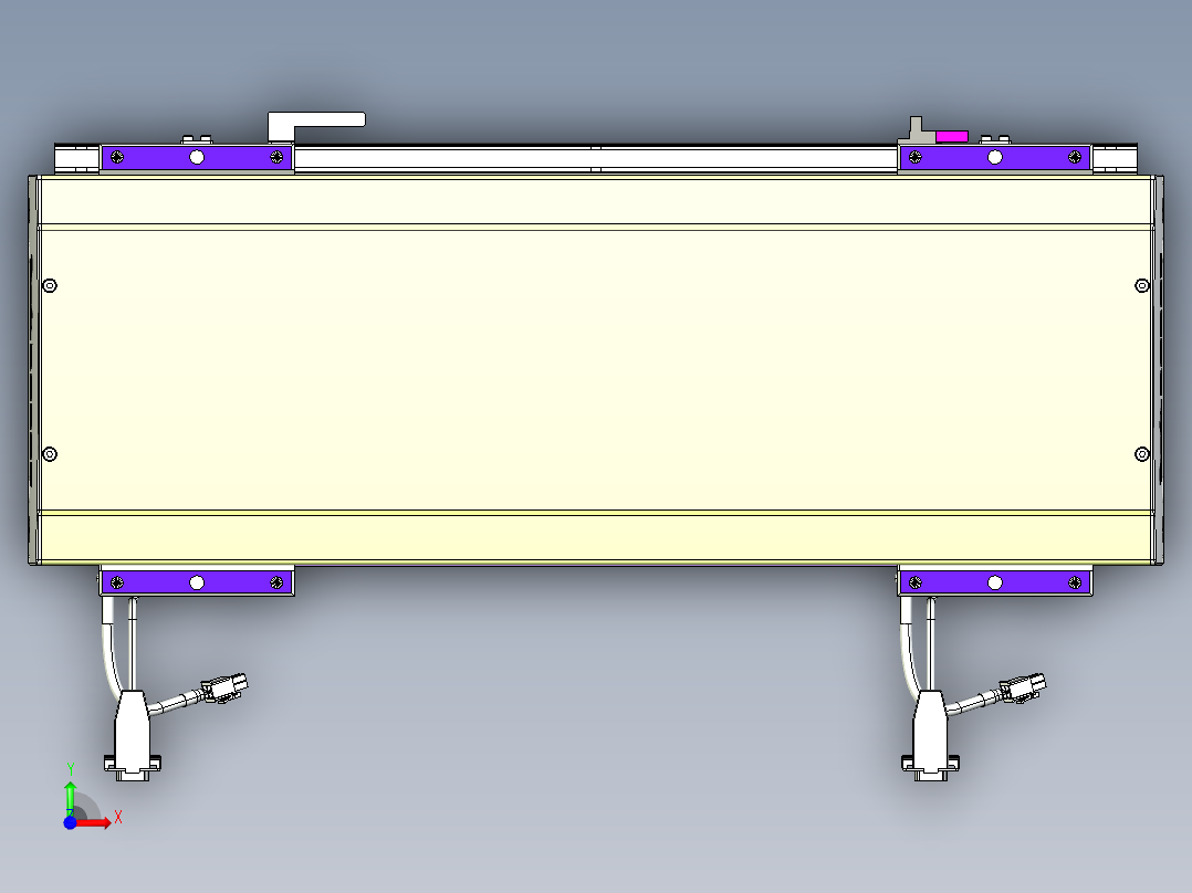 威洛博VL系列3d模型模组2VL22H1Y-S300前视图