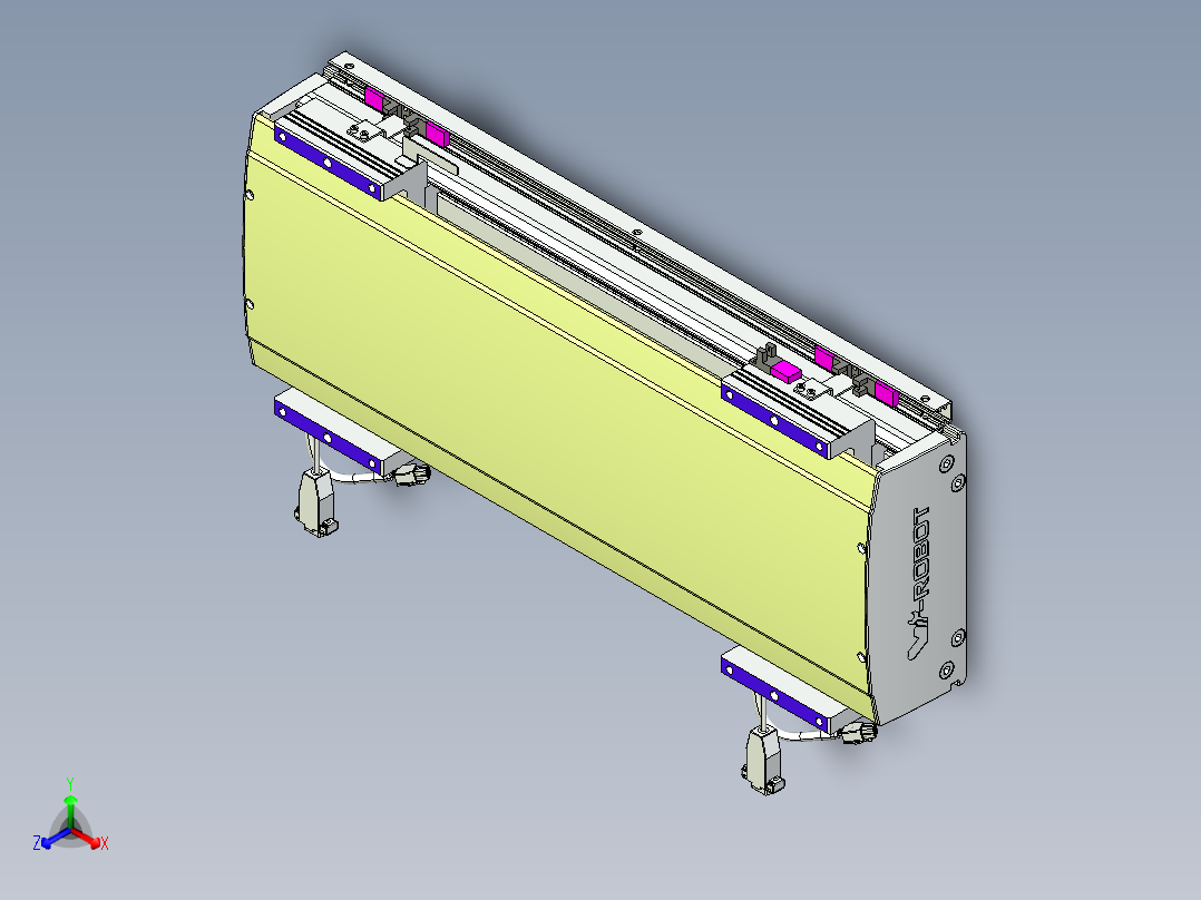 威洛博VL系列3d模型模组2VL22H1Y-S300正等轴测图
