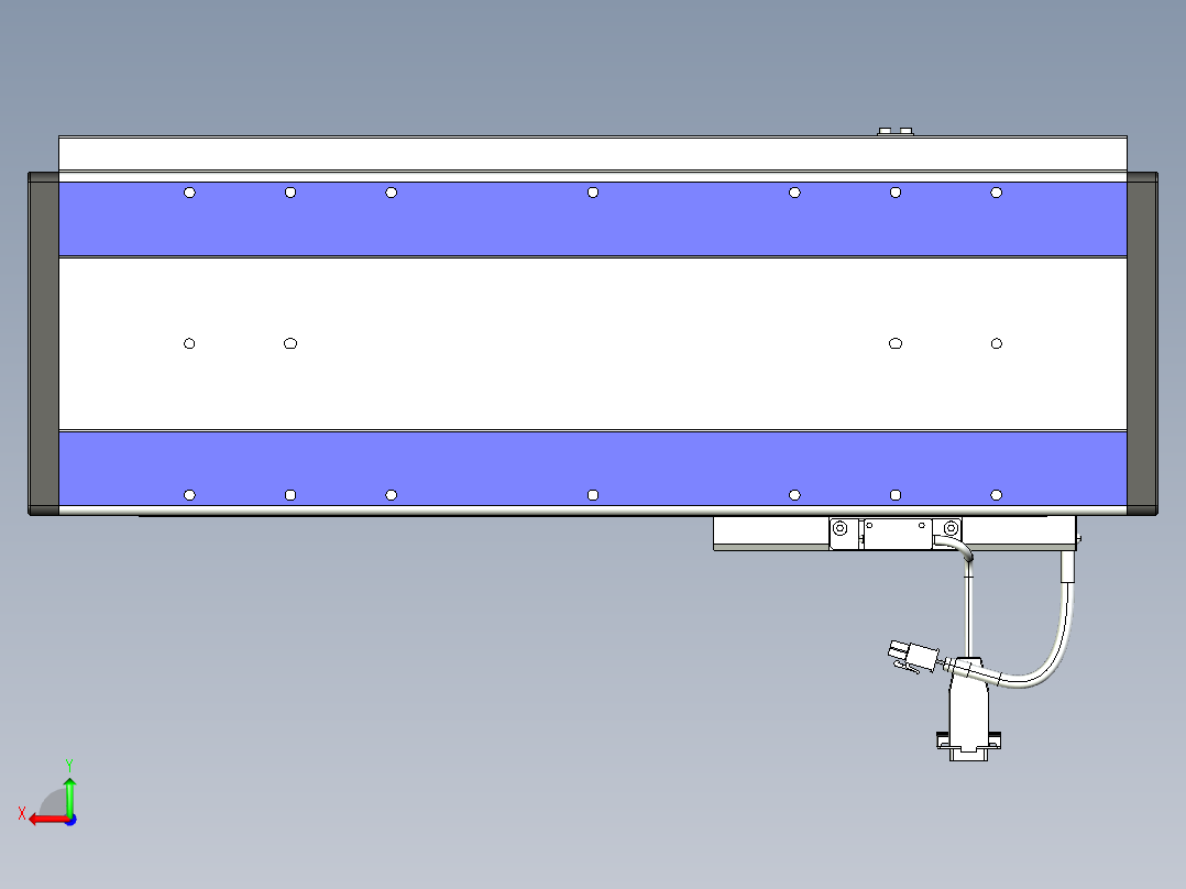 威洛博VL系列3d模型模组VL17E2Y-S300后视图