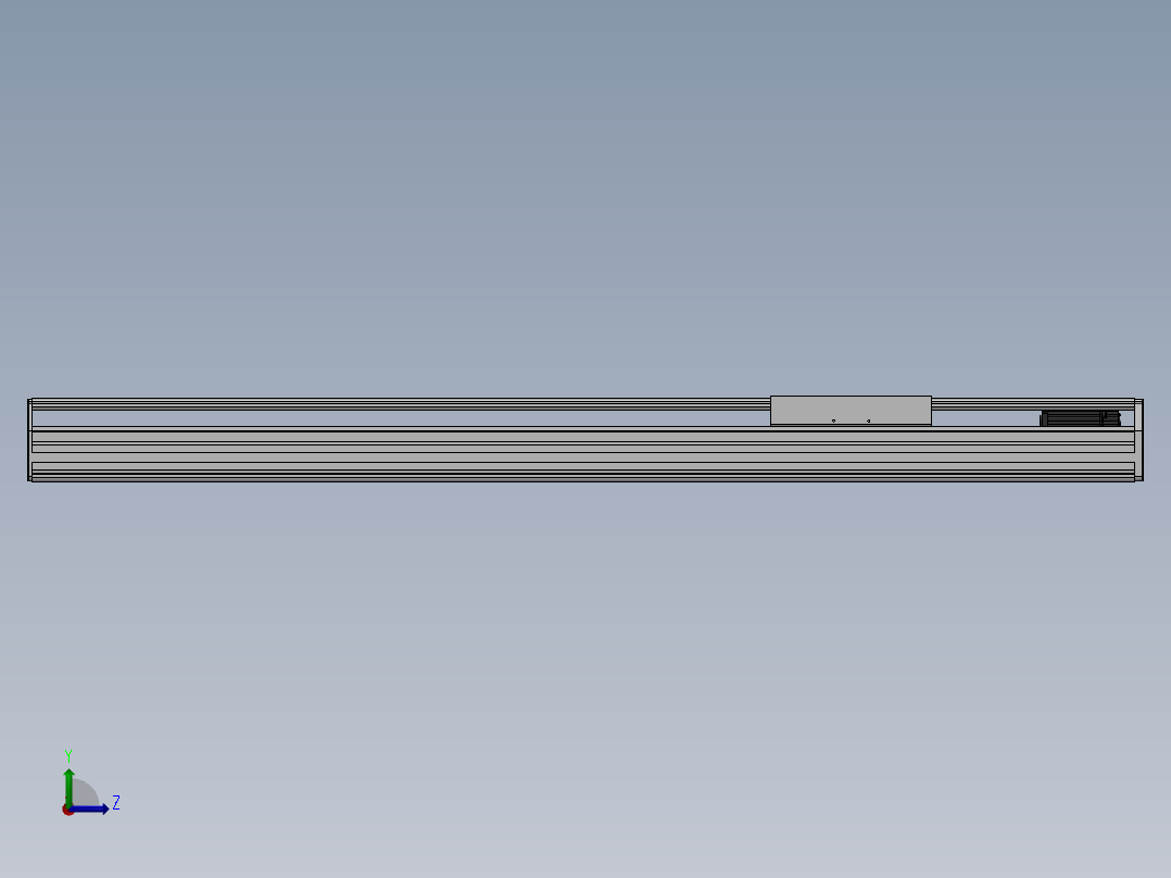 精密模组MY220-T10-1000L-M-P75B-C4-C左视图