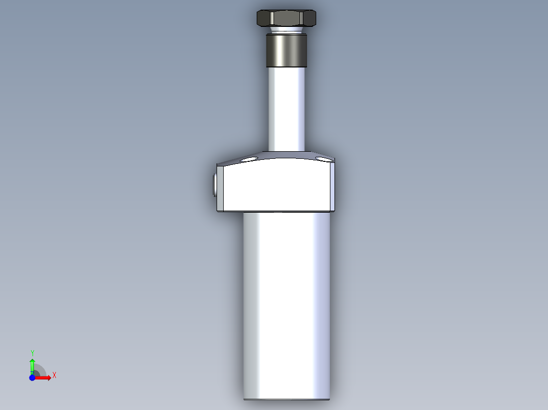 KOSMEKLHA0360-GL-Q25_R01多系列多零件图纸模型前视图