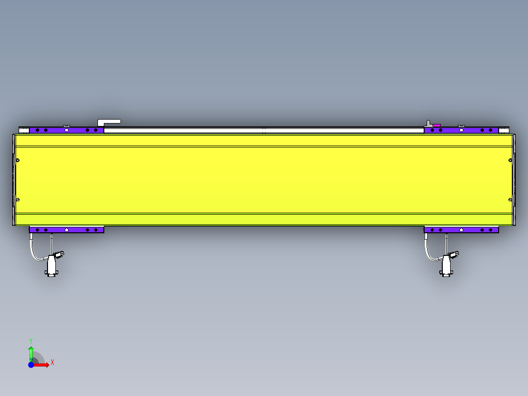 威洛博VL系列3d模型模组2VL22H2Y-S750前视图