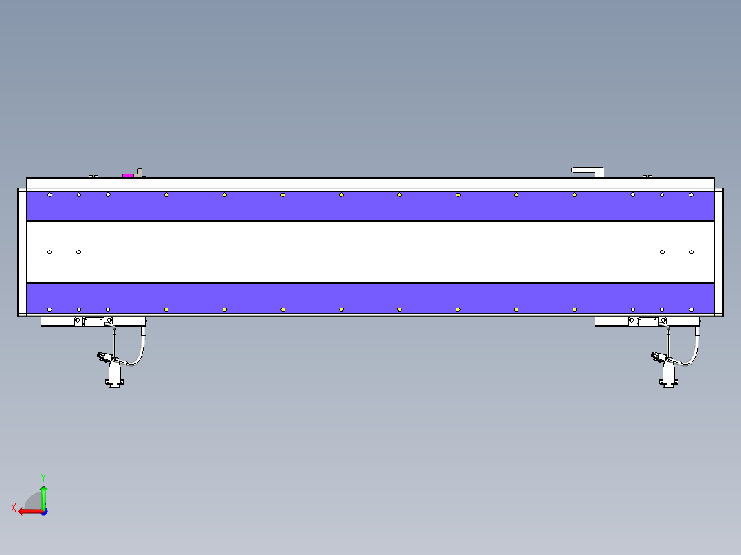 威洛博VL系列3d模型模组2VL22H2Y-S750后视图