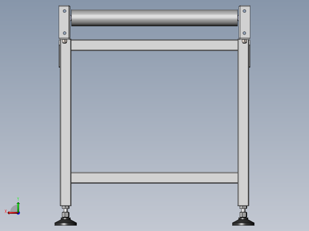 滚筒输送机 (13)后视图