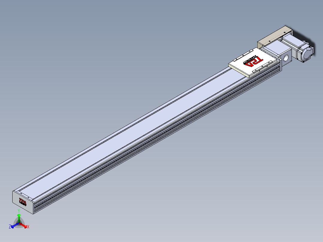 同步带全封闭直线模组TPA-HCB-110D-90-L1100-MR-C-P40-N3
