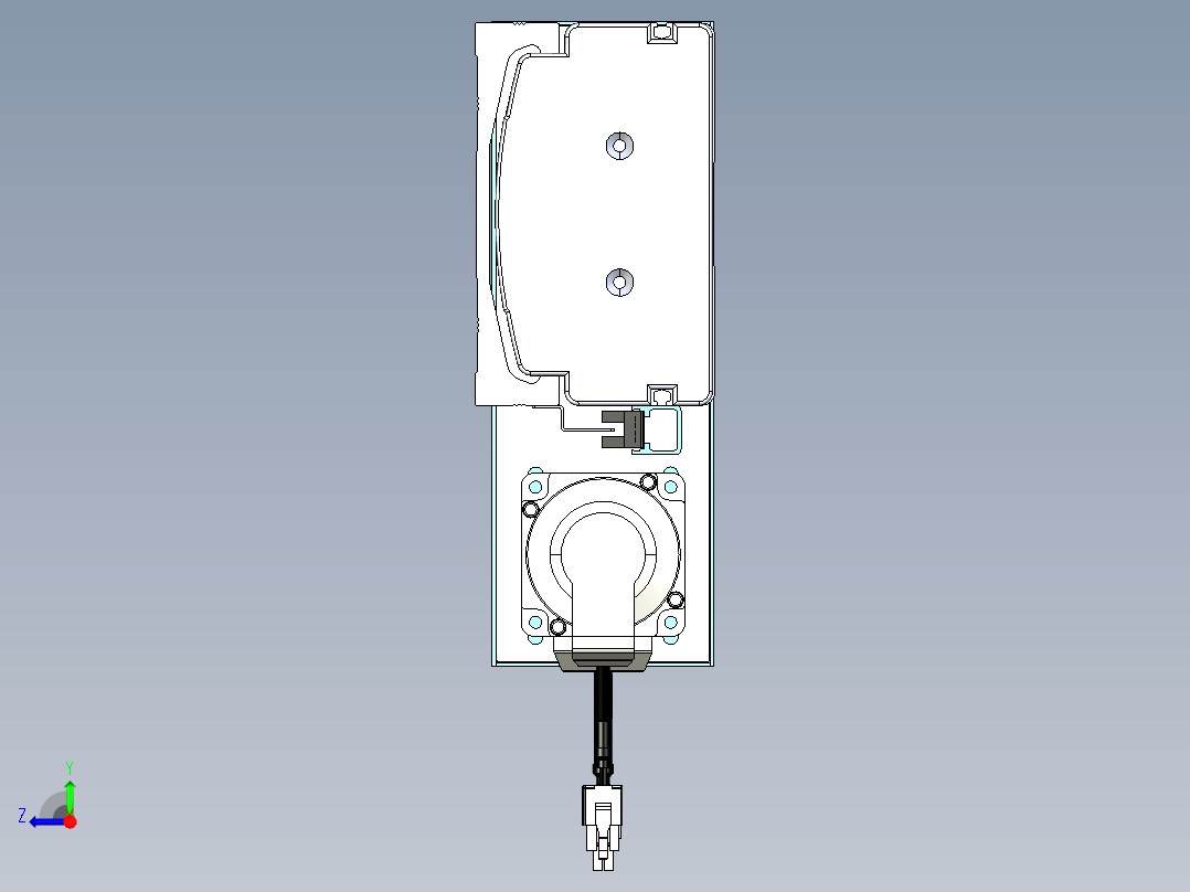 VF丝杆传动-一般环境VF14-Lxx-C-S550-BL-ZP40-C3右视图