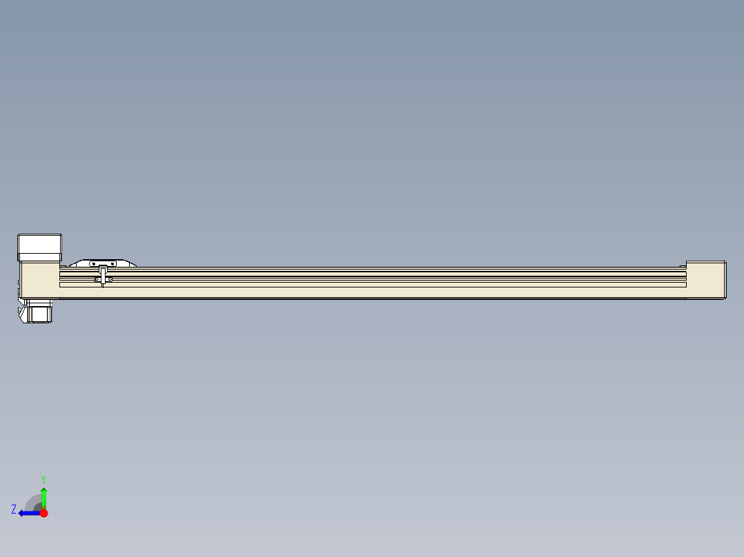 同步带全封闭直线模组TPA-HCB-65S-90-L800-ML-Y-P10-N3右视图