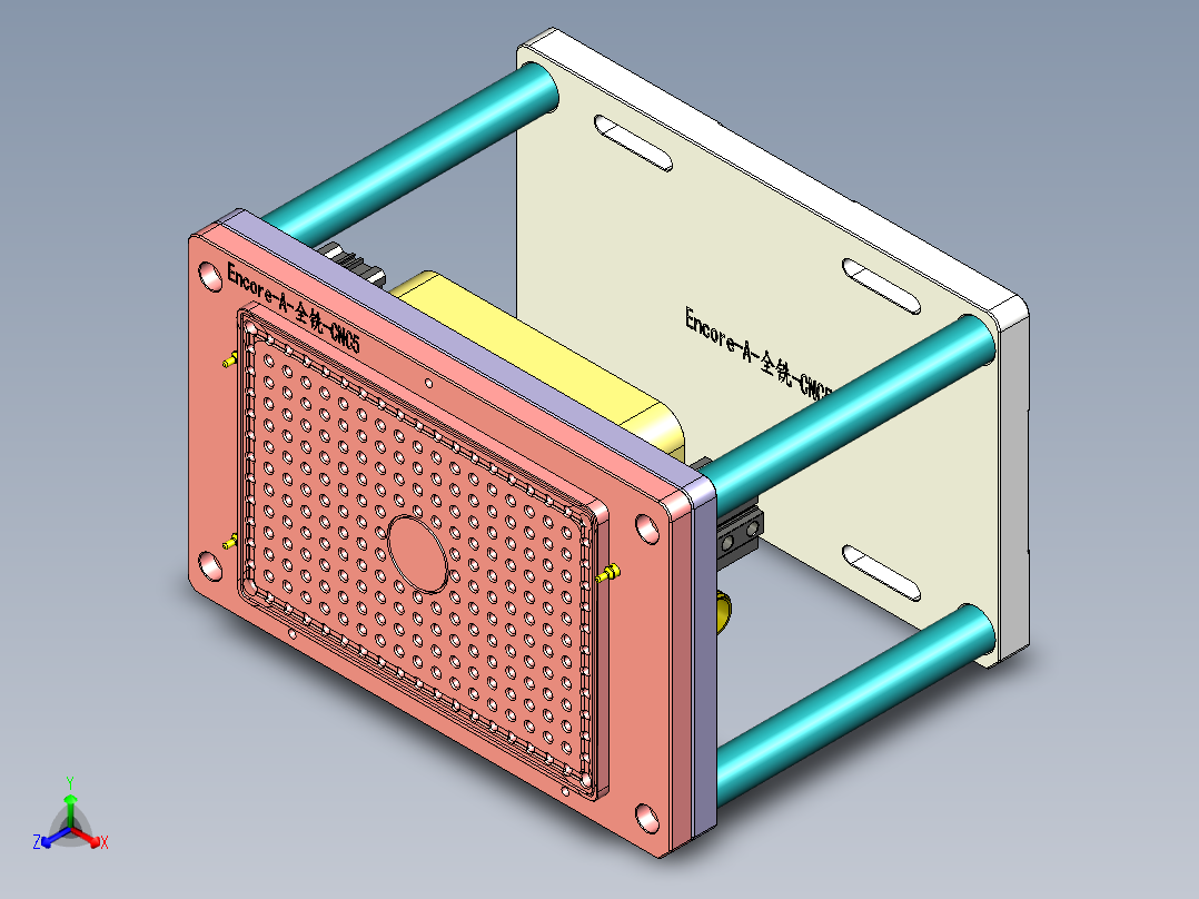 Encore-A-QX-CNC5-0520正等轴测图